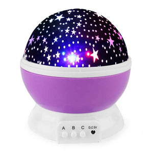 Novelty LED Rotating Star Projector